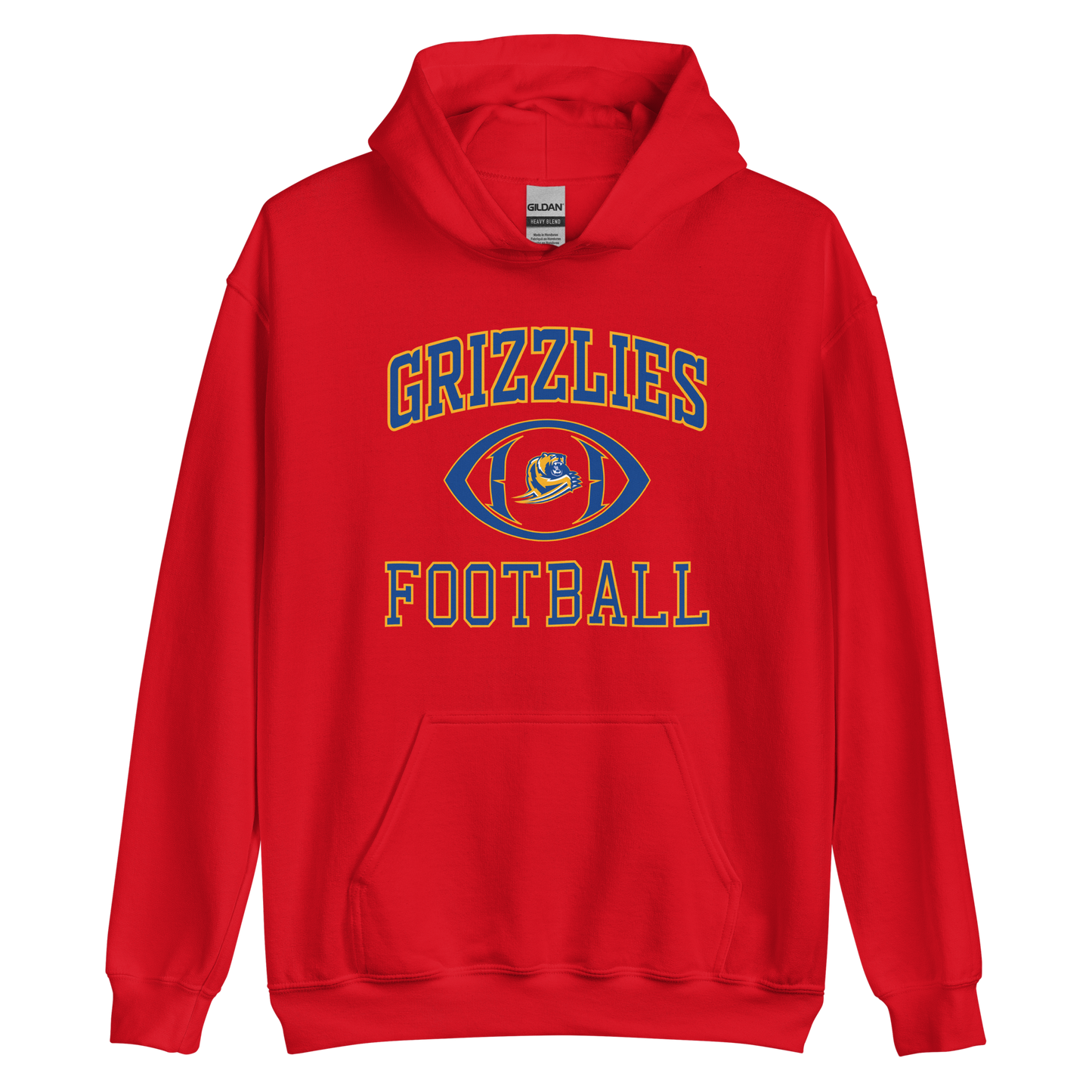 Grizzlies Football Unisex Hoodie