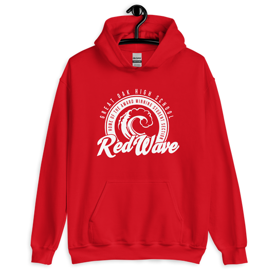 Red Wave Unisex Hoodie