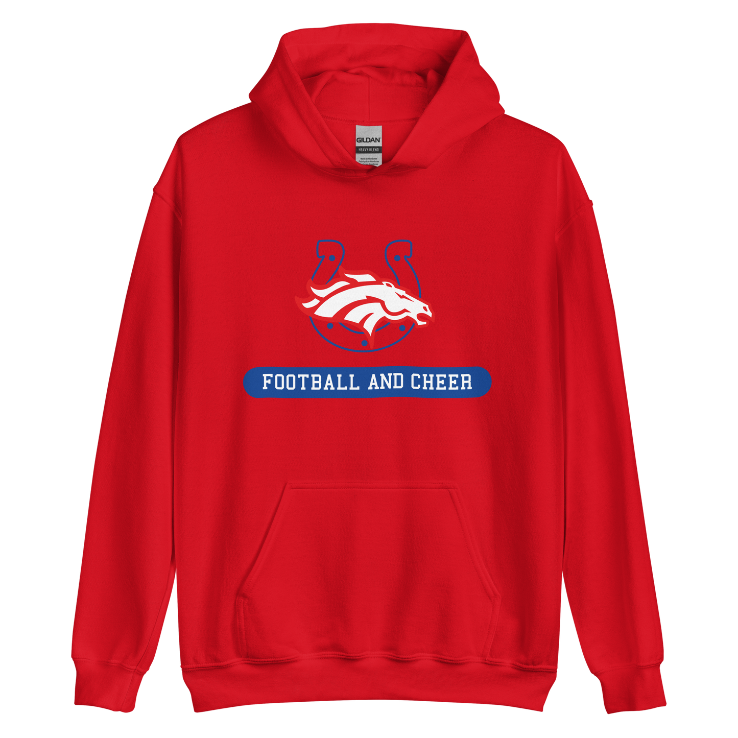 Colts & Broncos Cheer/football Unisex Hoodie