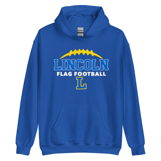 Lincoln Flag Football Unisex Hoodie