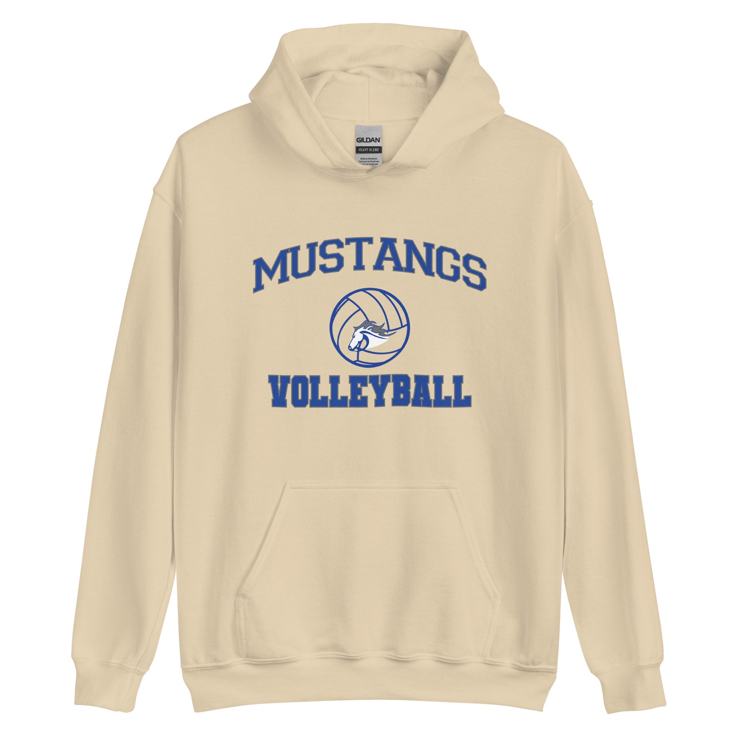 Mustang Volleyball Unisex Hoodie