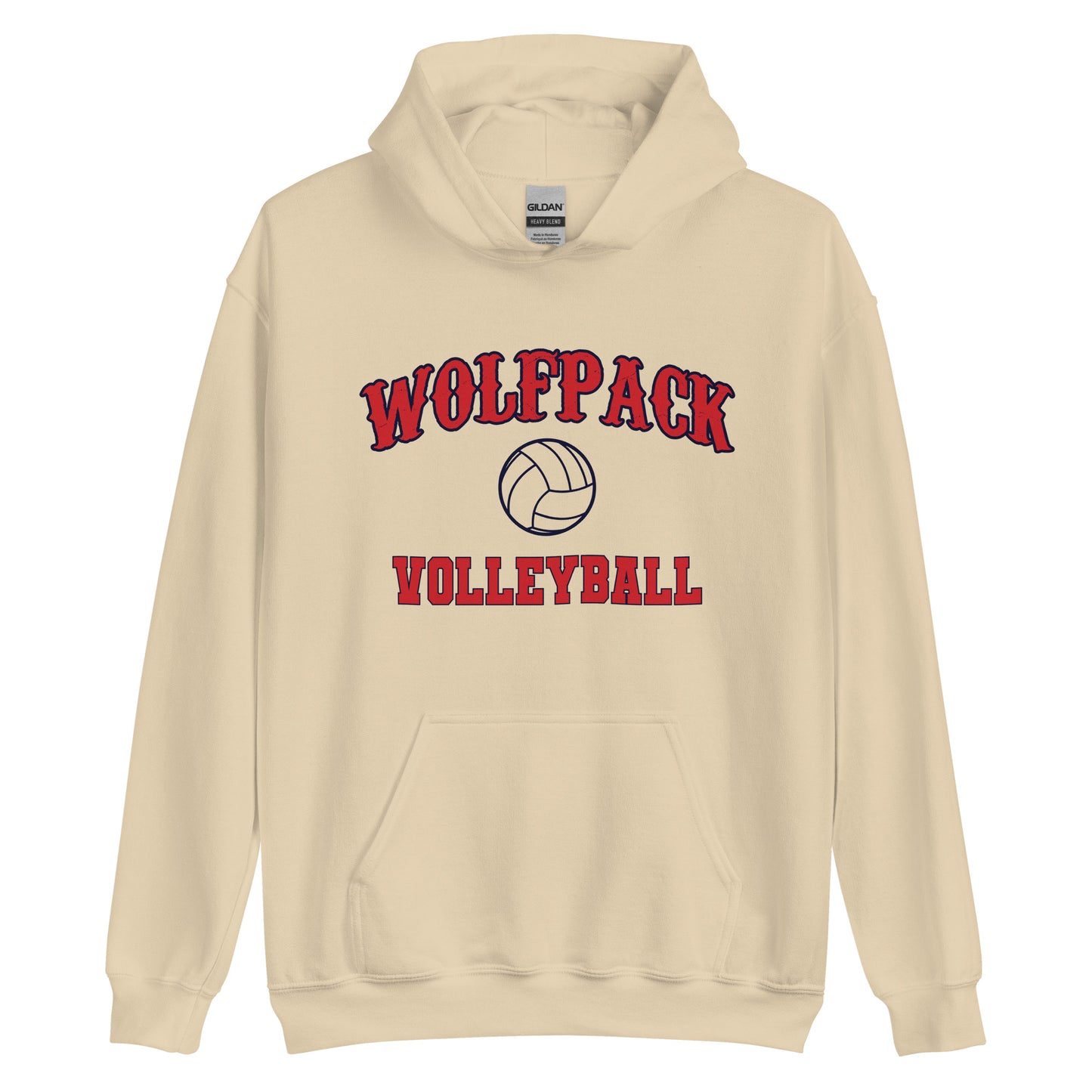 Wolfpack Volleyball  Unisex Hoodie