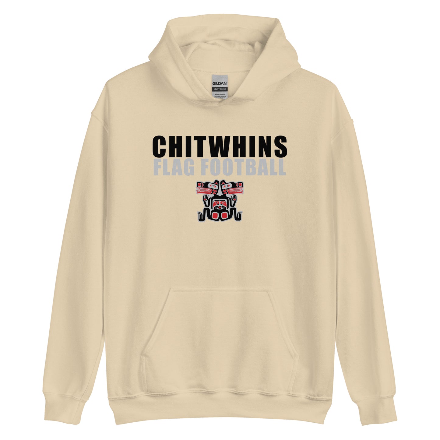 Chitwhins Middle s Flag Football Unisex Hoodie