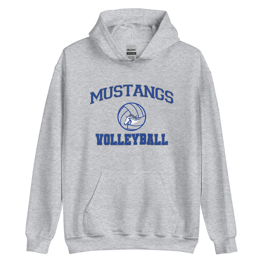 Mustang Volleyball Unisex Hoodie