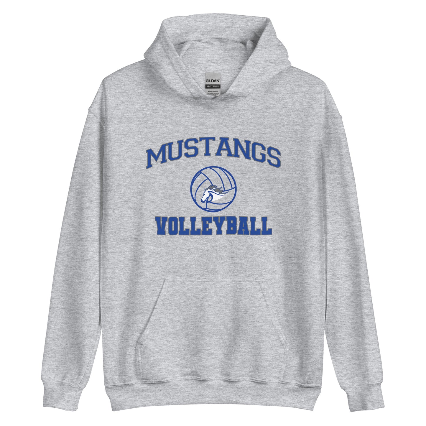 Mustang Volleyball Unisex Hoodie