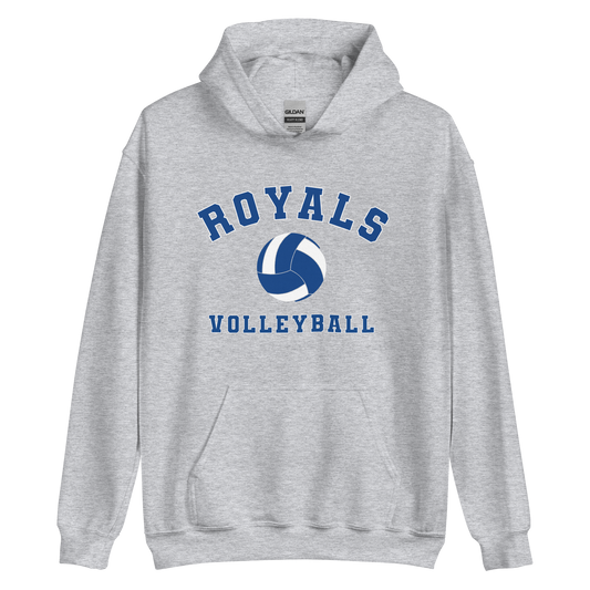 Royals Volleyball Unisex Hoodie