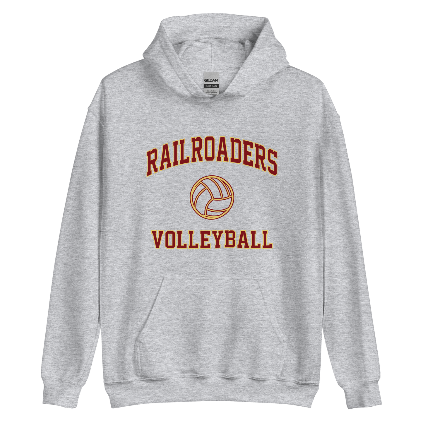 Railroaders Volleyball Unisex Hoodie