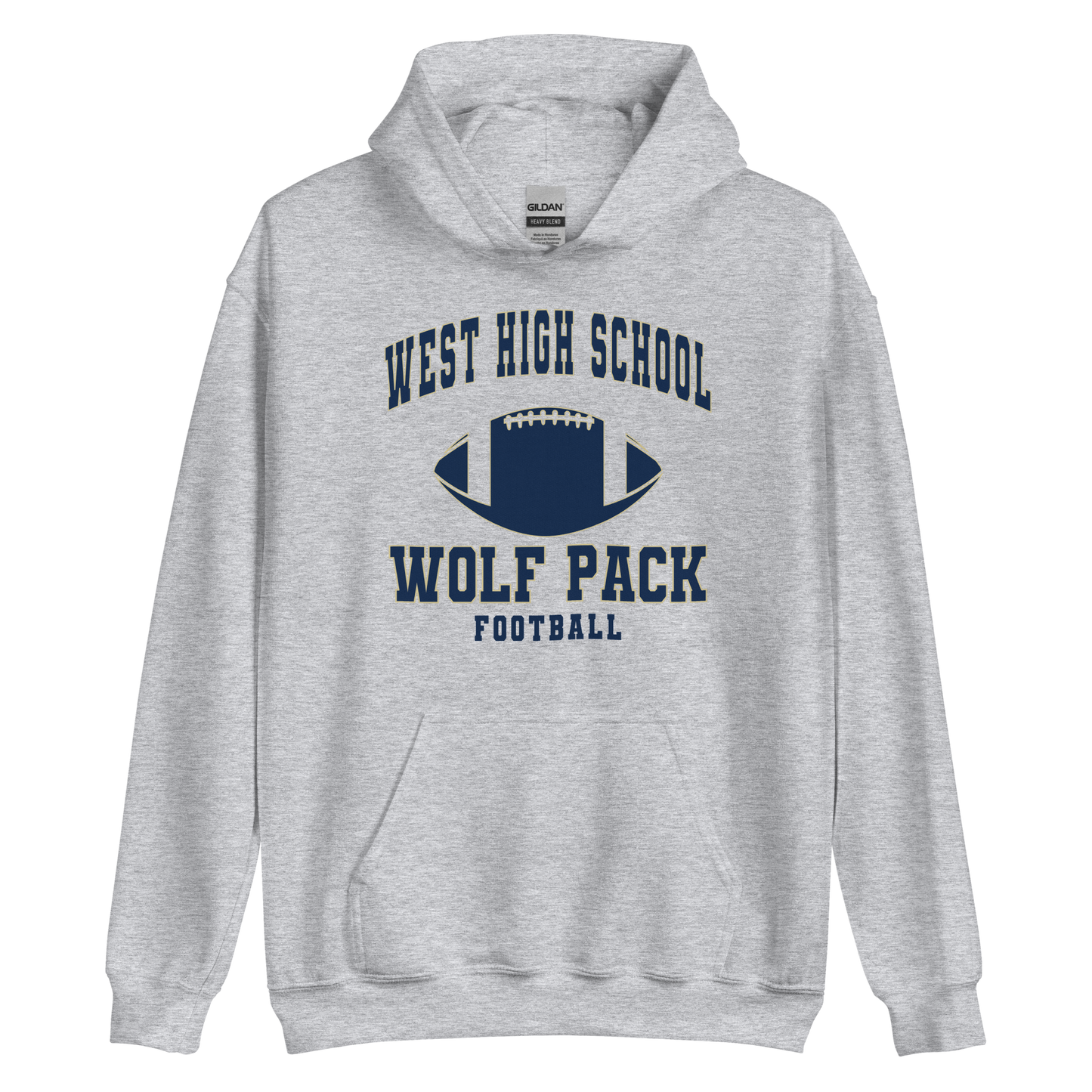 West Football Unisex Hoodie