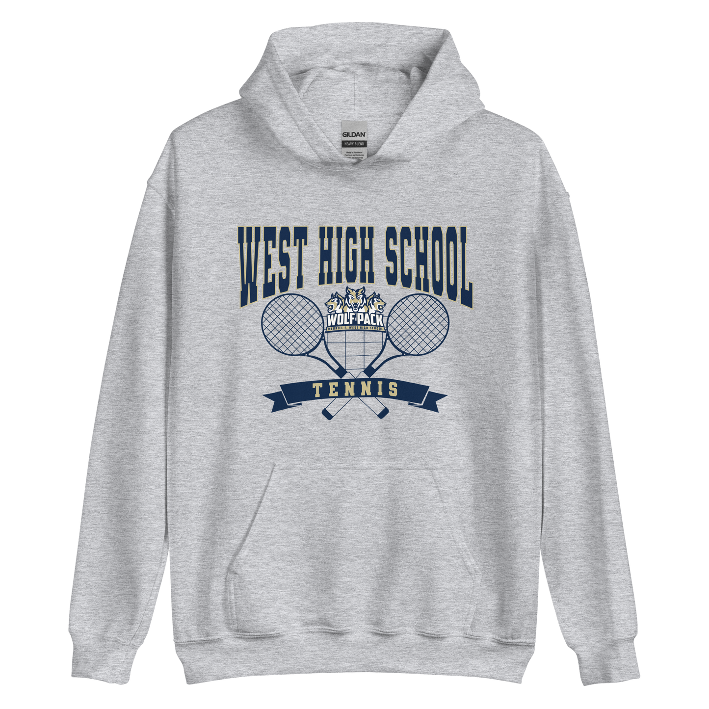 West Tennis Unisex Hoodie