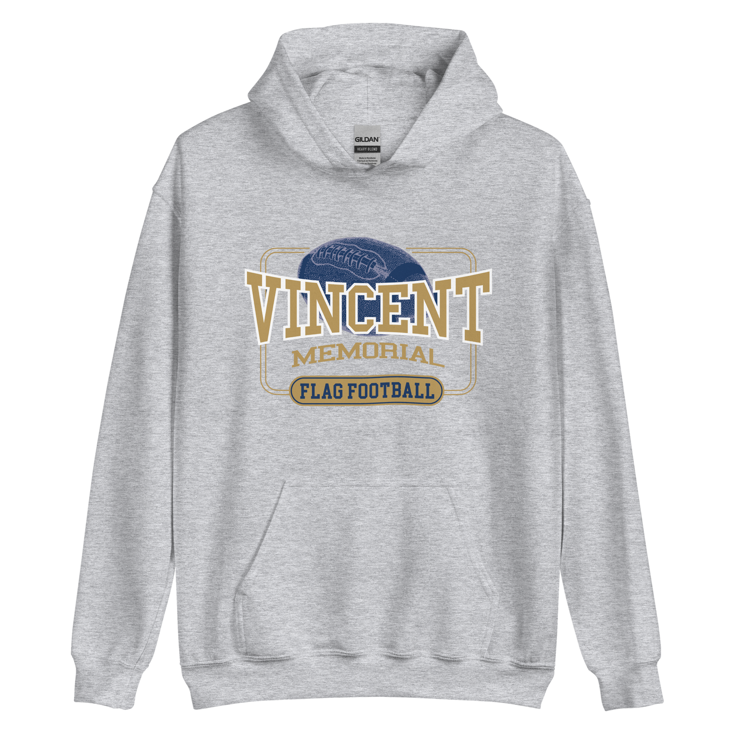 Vincent Memorial Flag Football Hoodie