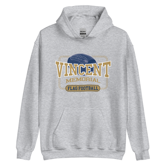 Vincent Memorial Flag Football Hoodie