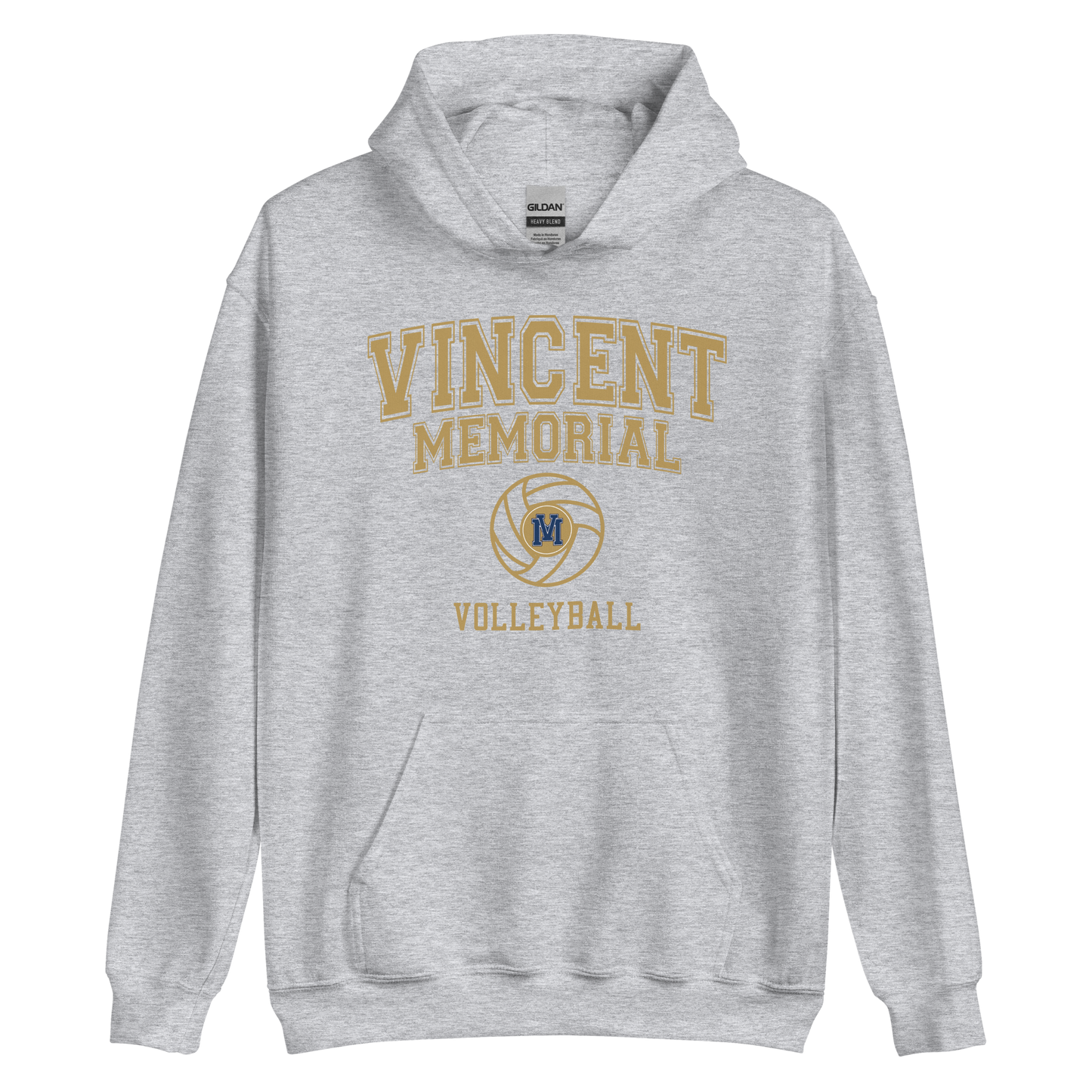 Vincent Memorial Volleyball Hoodie