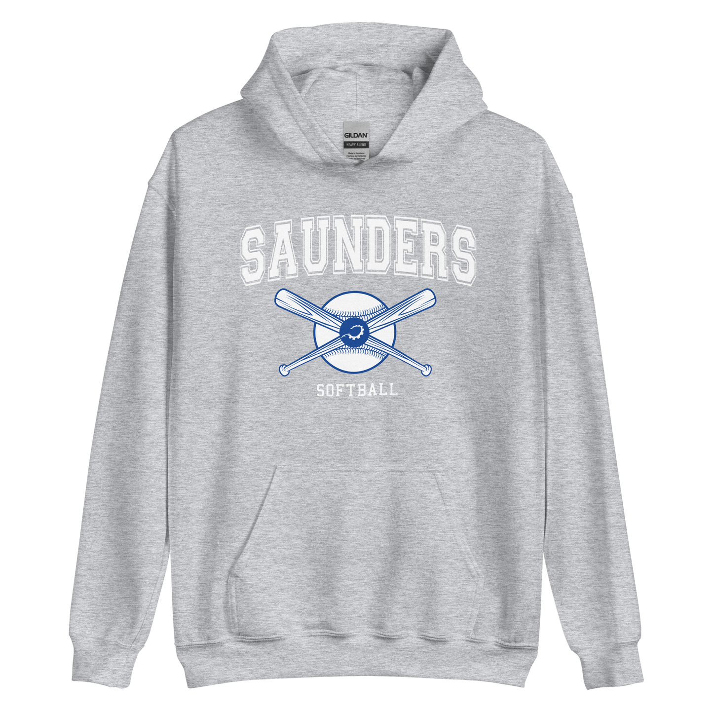 Saunders High School Softball Hoodie