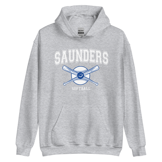 Saunders High School Softball Hoodie