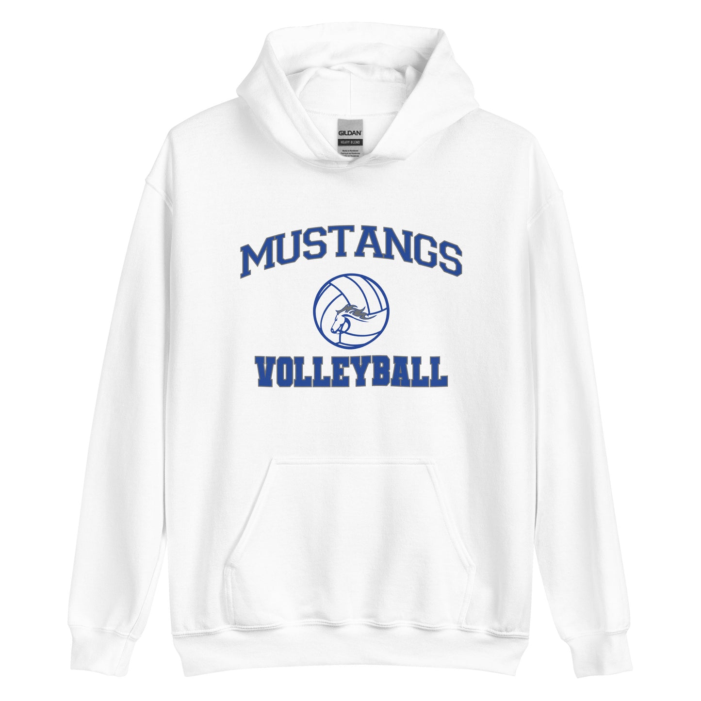 Mustang Volleyball Unisex Hoodie