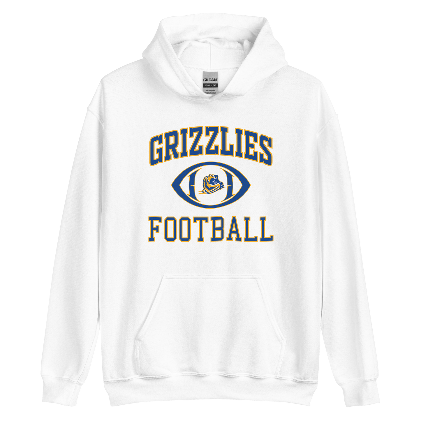 Grizzlies Football Unisex Hoodie