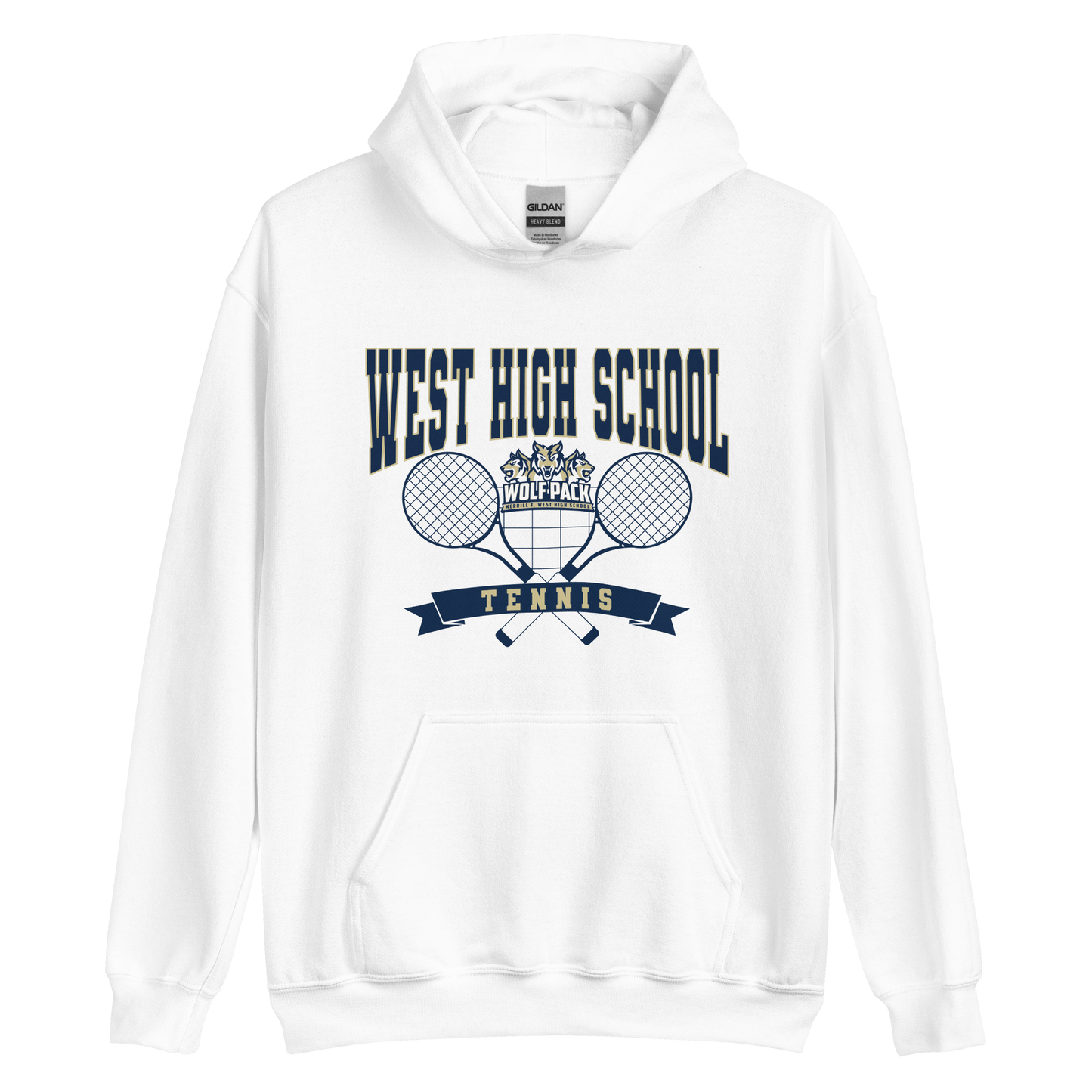 West Tennis Unisex Hoodie