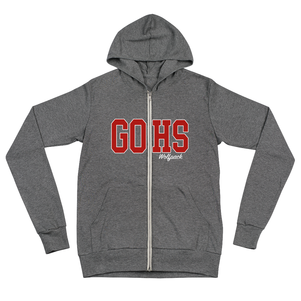 GO Zip Up Hoodie