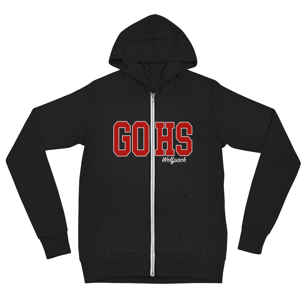 GO Zip Up Hoodie