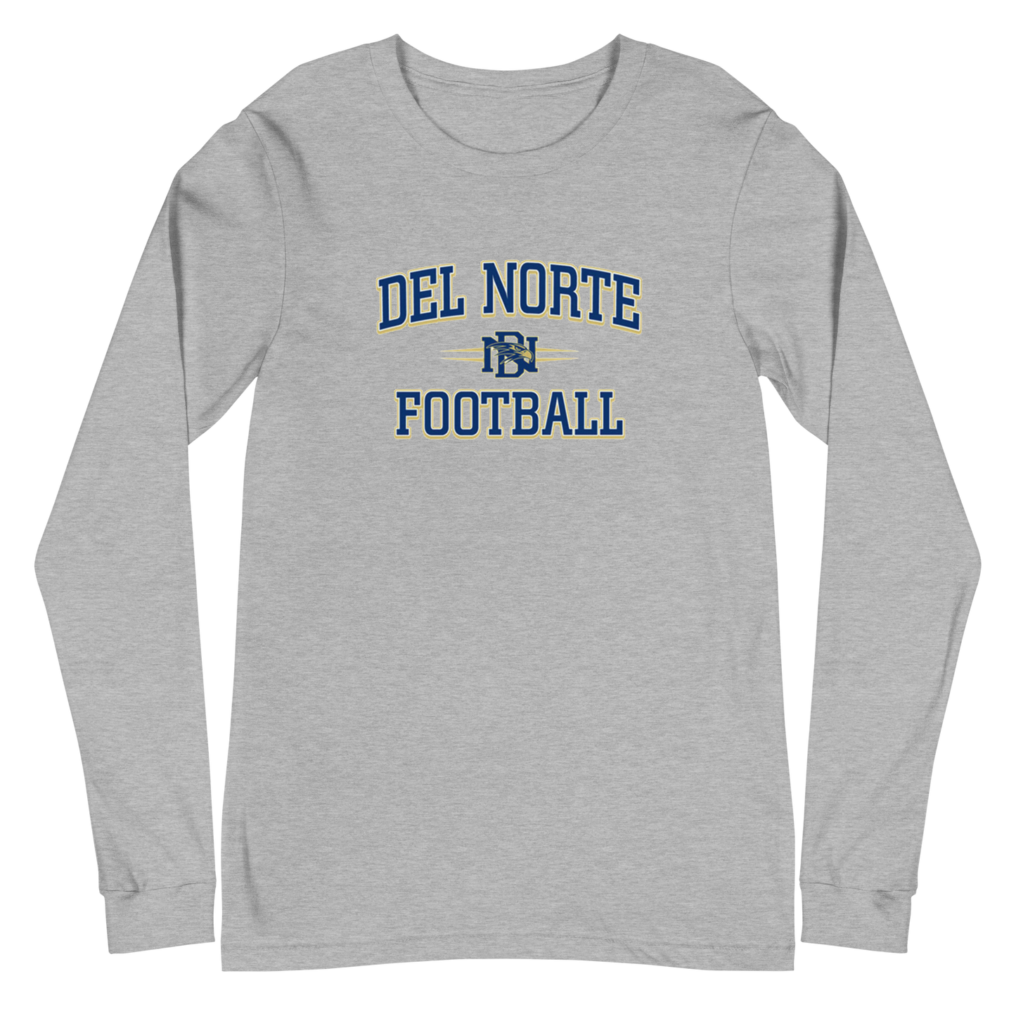 Del Norte Football Long Sleeve Tee