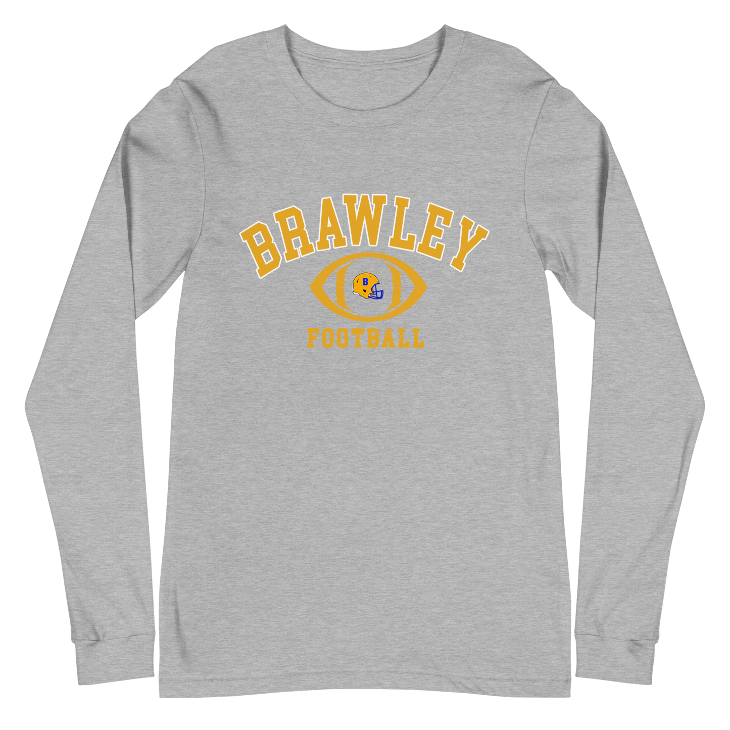 Brawley Football Long Sleeve Tee