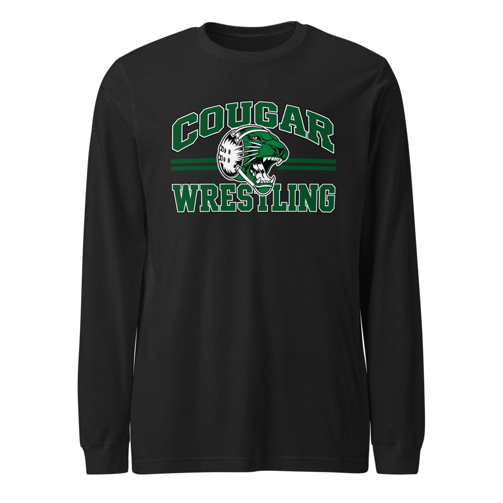 Cougar Wrestling - Unisex Long Sleeve Tee