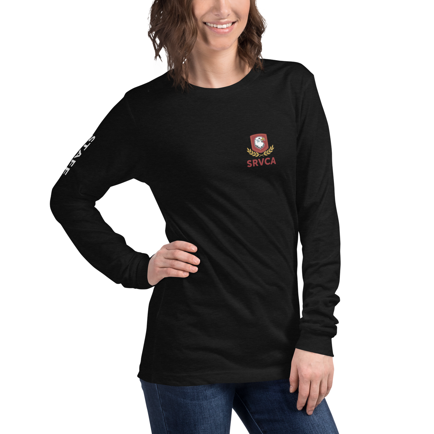 STAFF SRVCA Unisex Long Sleeve Tee