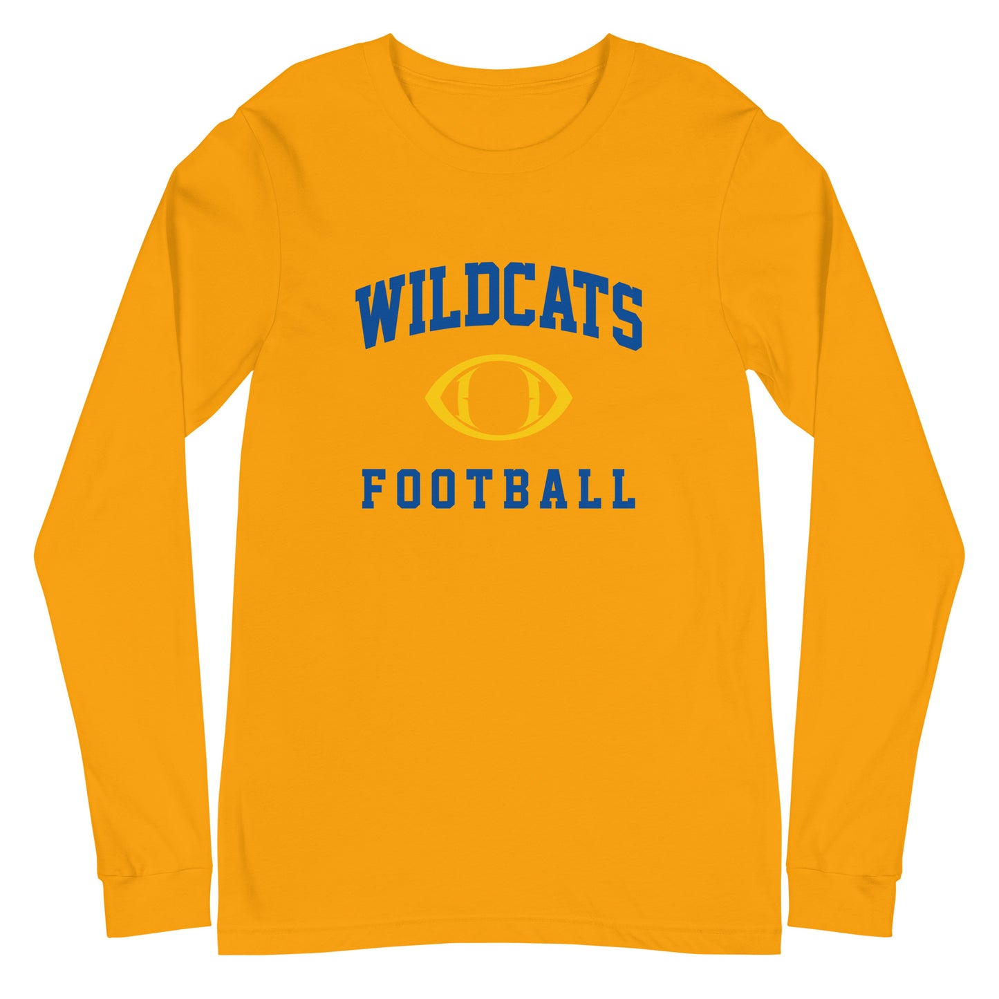 Wildcats Football Unisex Long Sleeve Tee