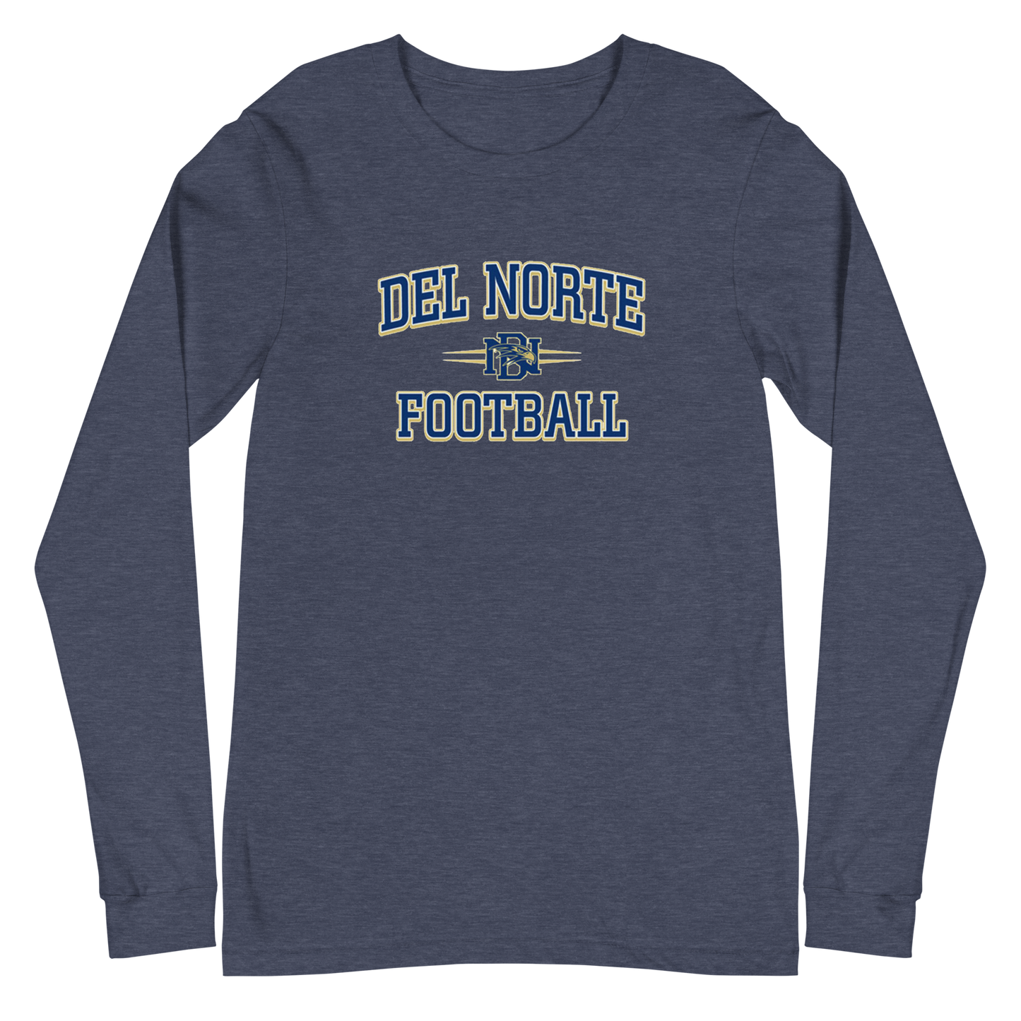 Del Norte Football Long Sleeve Tee