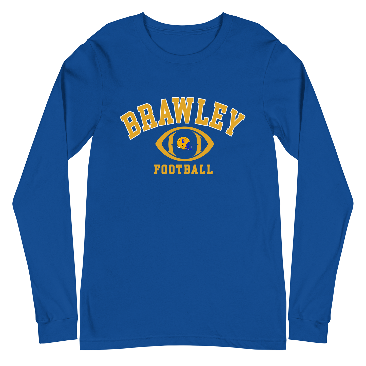 Brawley Football Long Sleeve Tee