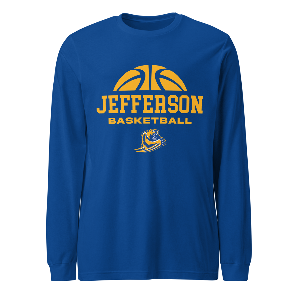 Jefferson Basketball Unisex Long Sleeve Tee