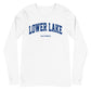 Lower Lake Unisex Long Sleeve Tee