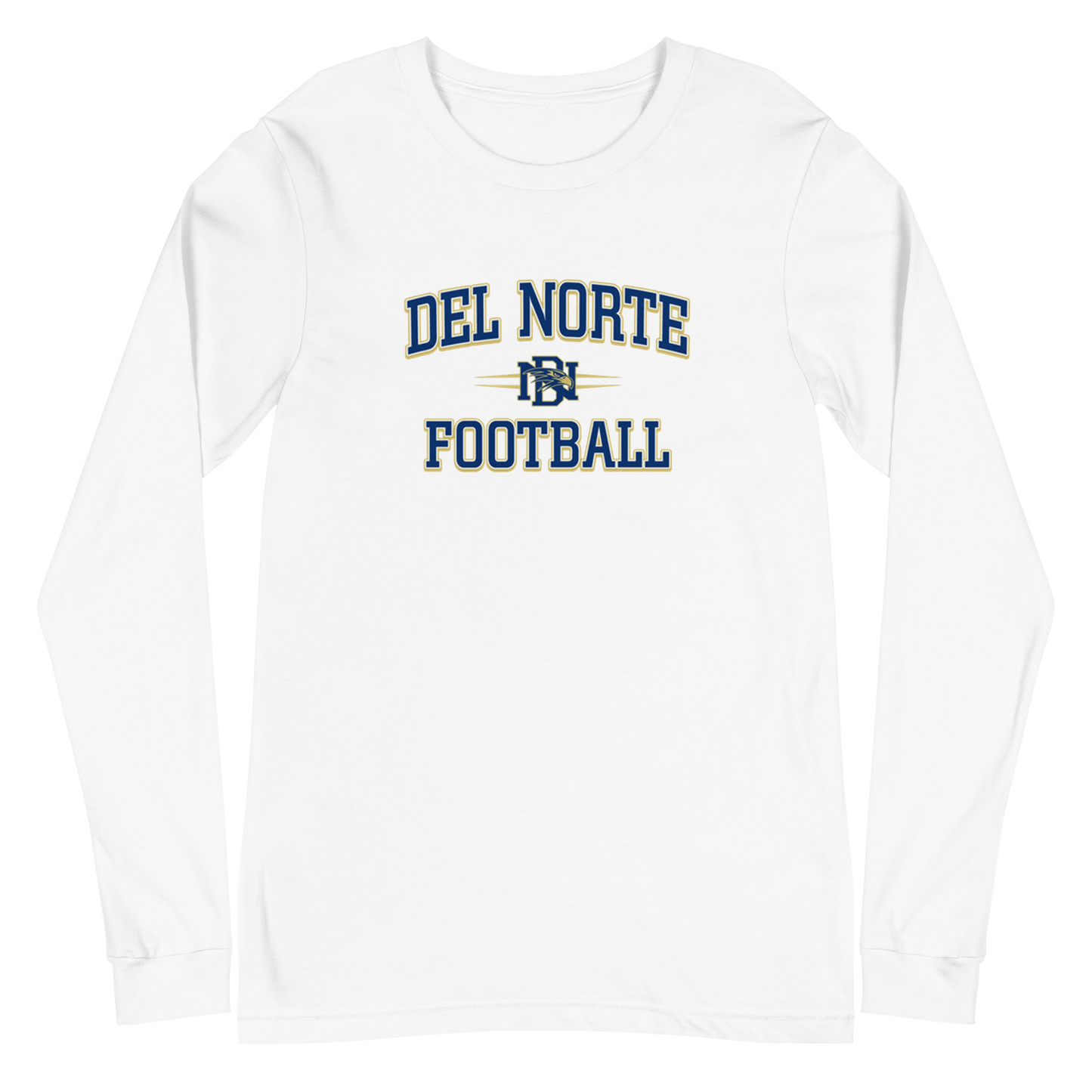 Del Norte Football Long Sleeve Tee