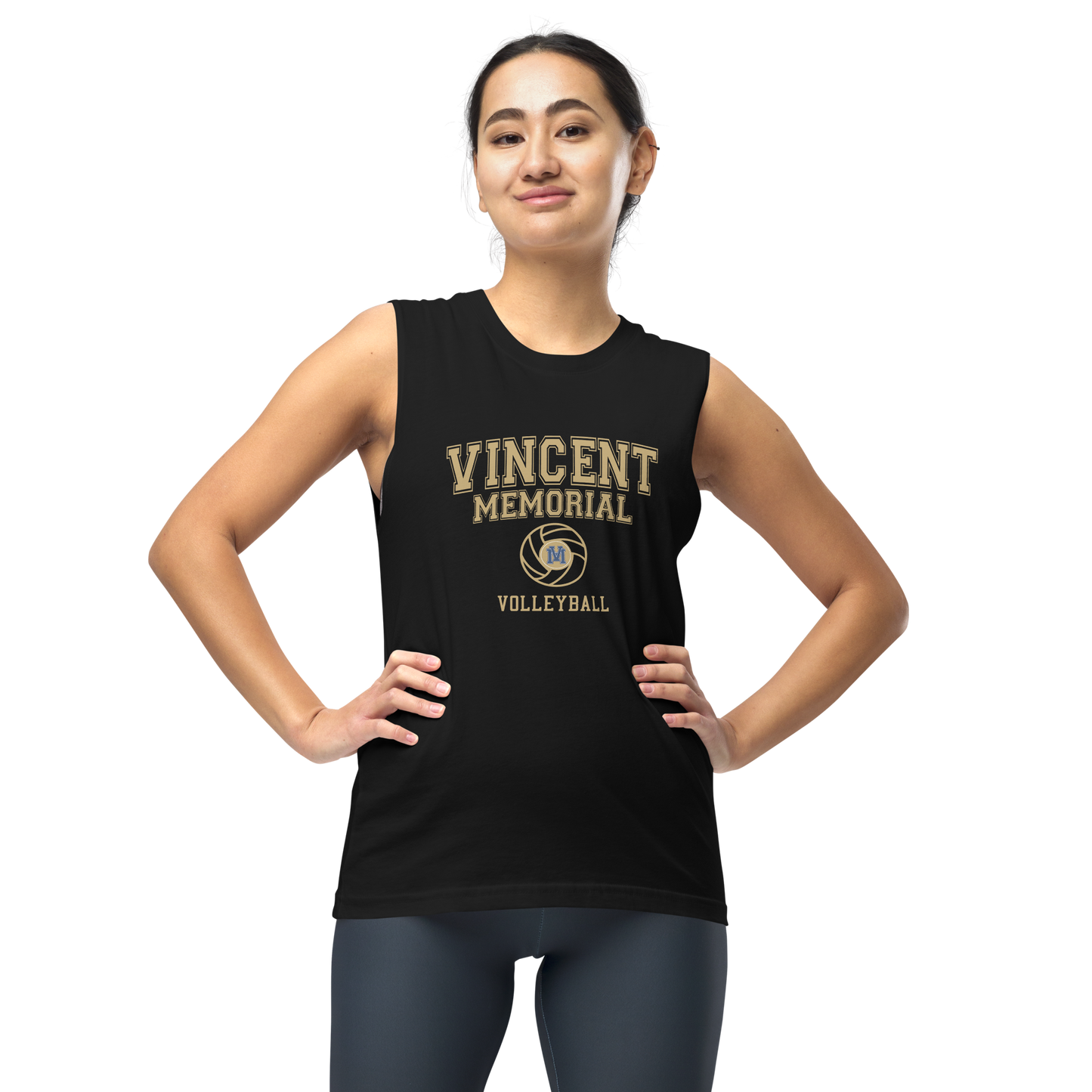 Vincent Memorial Volleyball Muscle Shirt