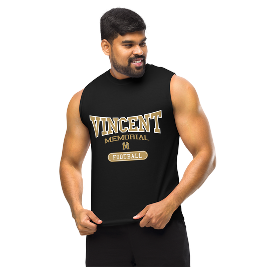 Vincent Memorial Football Muscle Shirt