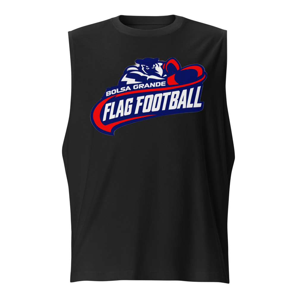 Bolsa Grande Flag Football Unisex Muscle Shirt