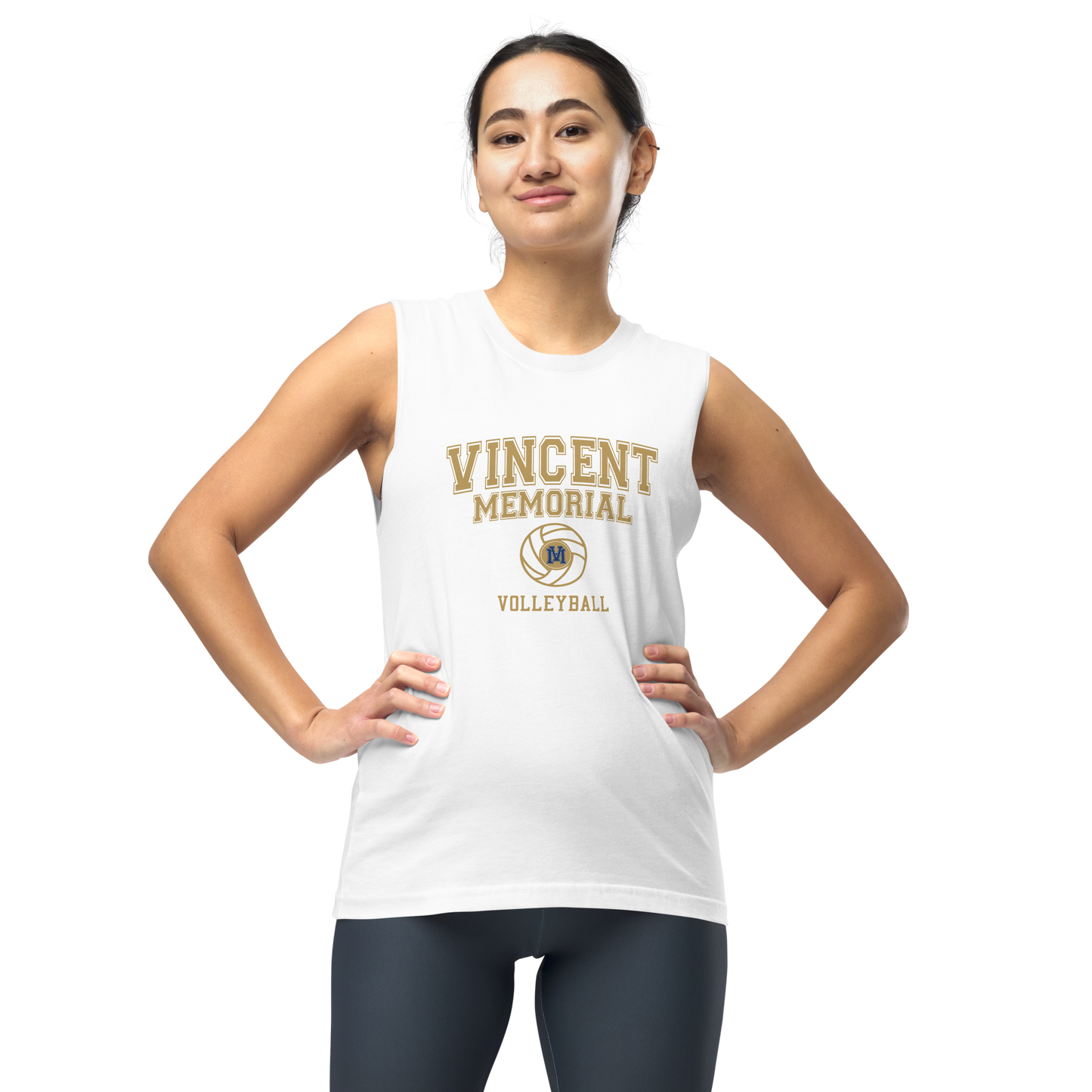 Vincent Memorial Volleyball Muscle Shirt