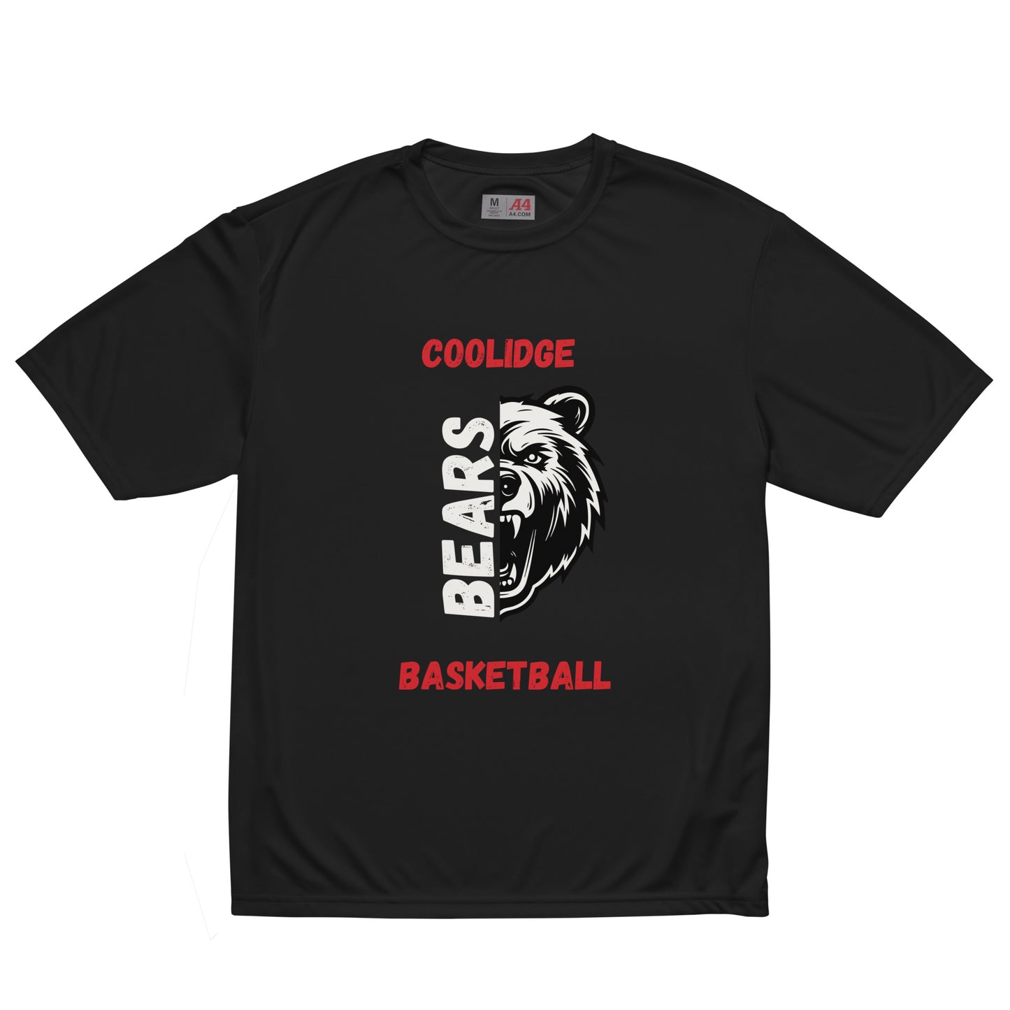 Basketball Unisex performance crew neck t-shirt