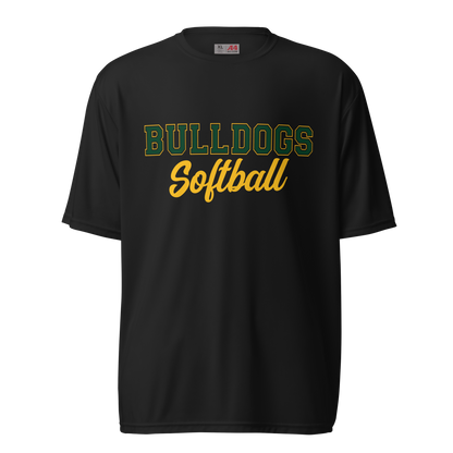 Tracy Softball Unisex performance crew neck t-shirt
