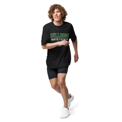 North County Bulldogs DryFit crew neck t-shirt