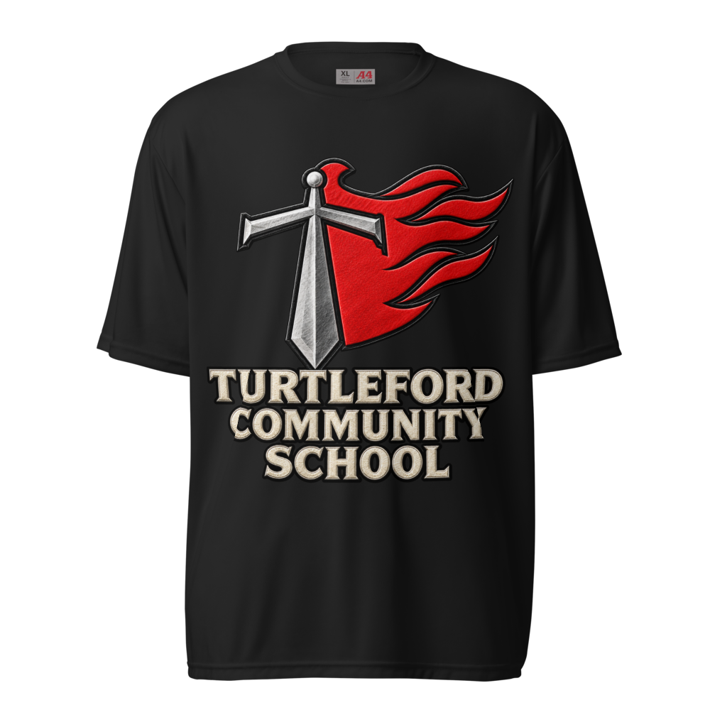 Turtleford - Unisex Performance Crew Neck T-Shirt
