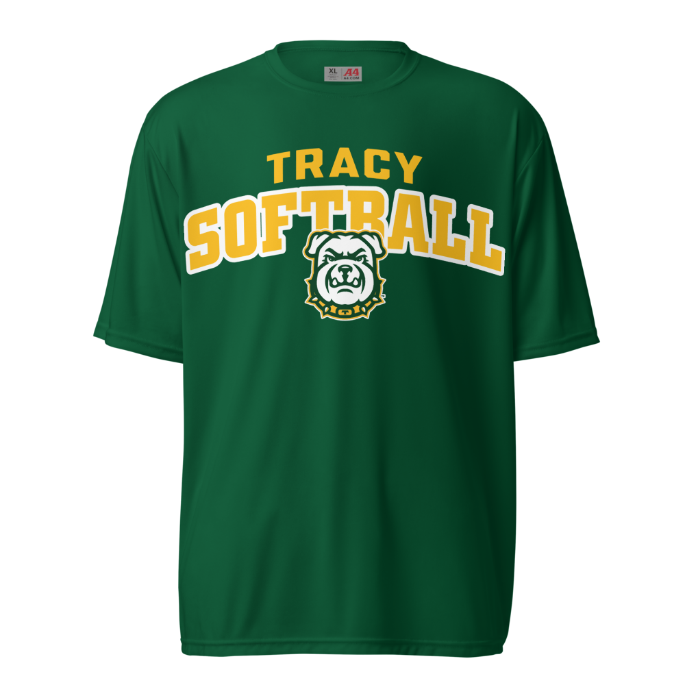 Tracy Softball New Unisex Performance Crew Neck T-Shirt