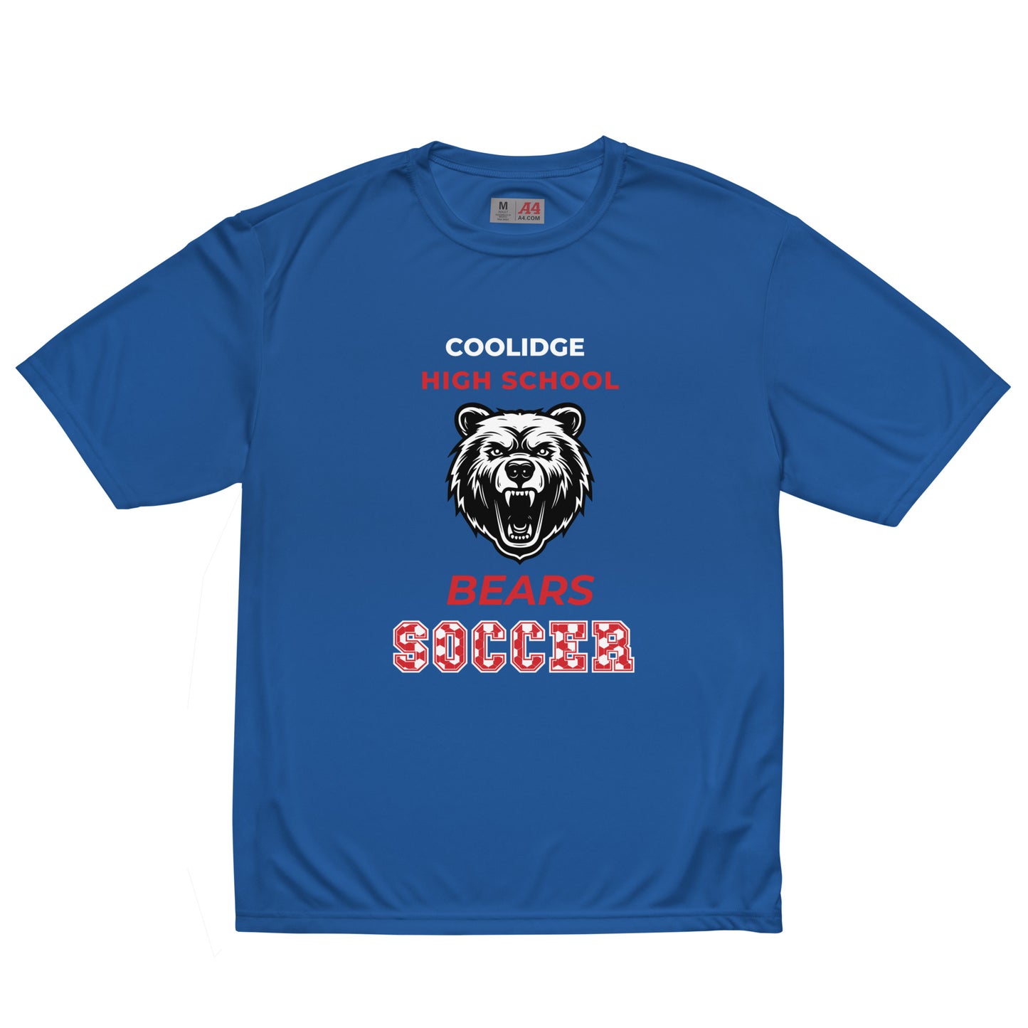 Soccer Unisex performance crew neck t-shirt