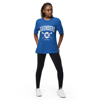 DriFit Saunders High School Softball t-shirt