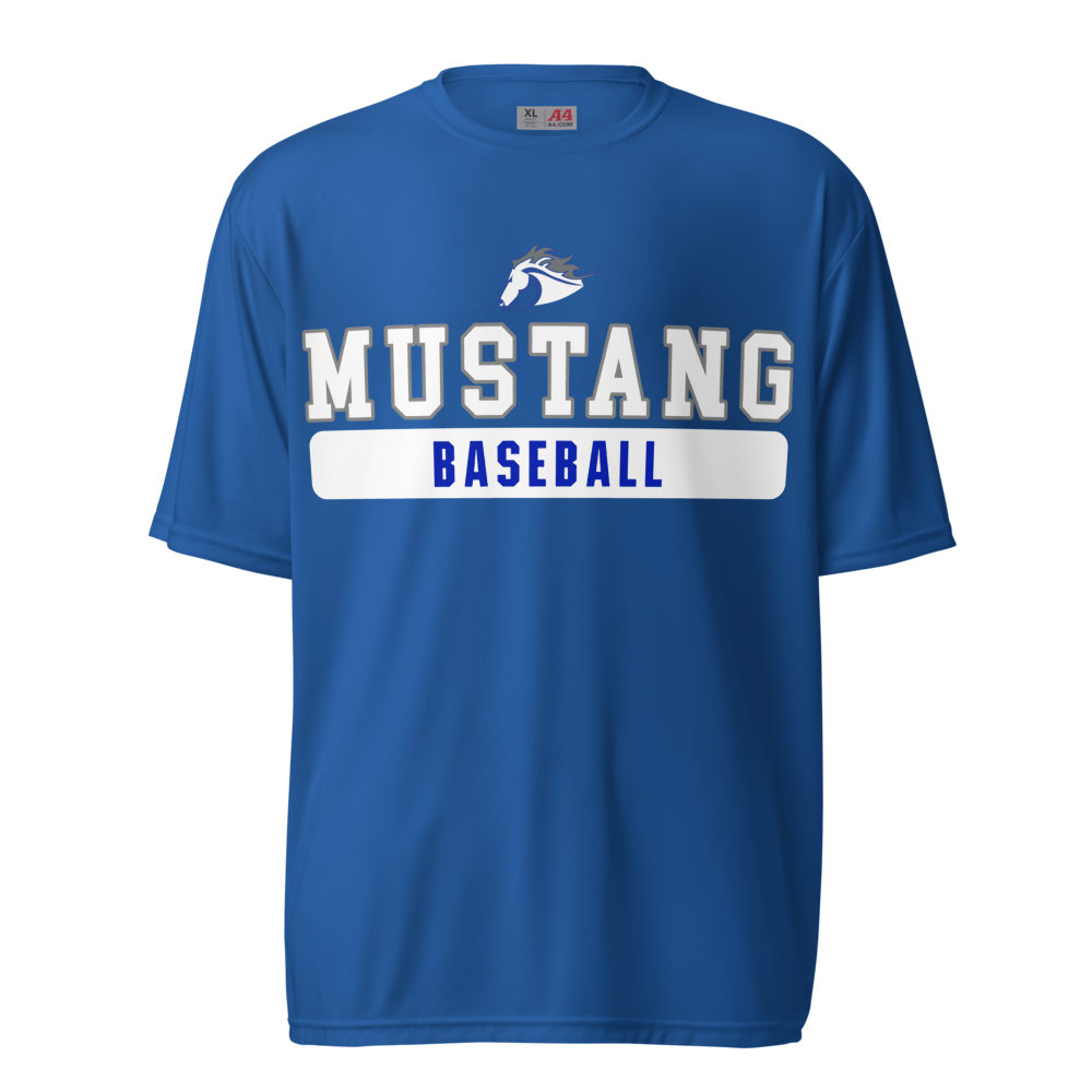 Mountain House Baseball Unisex Performance Crew Neck T-Shirt