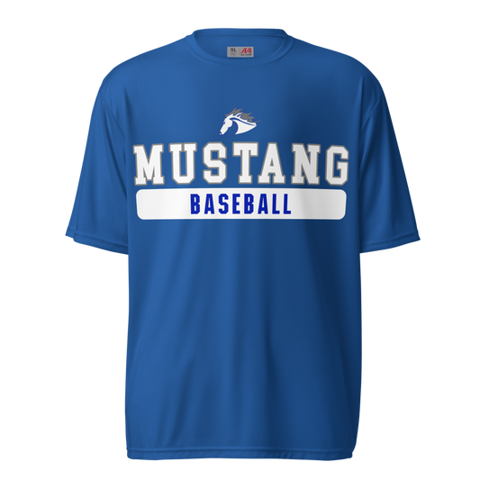 Mountain House Baseball Unisex Performance Crew Neck T-Shirt