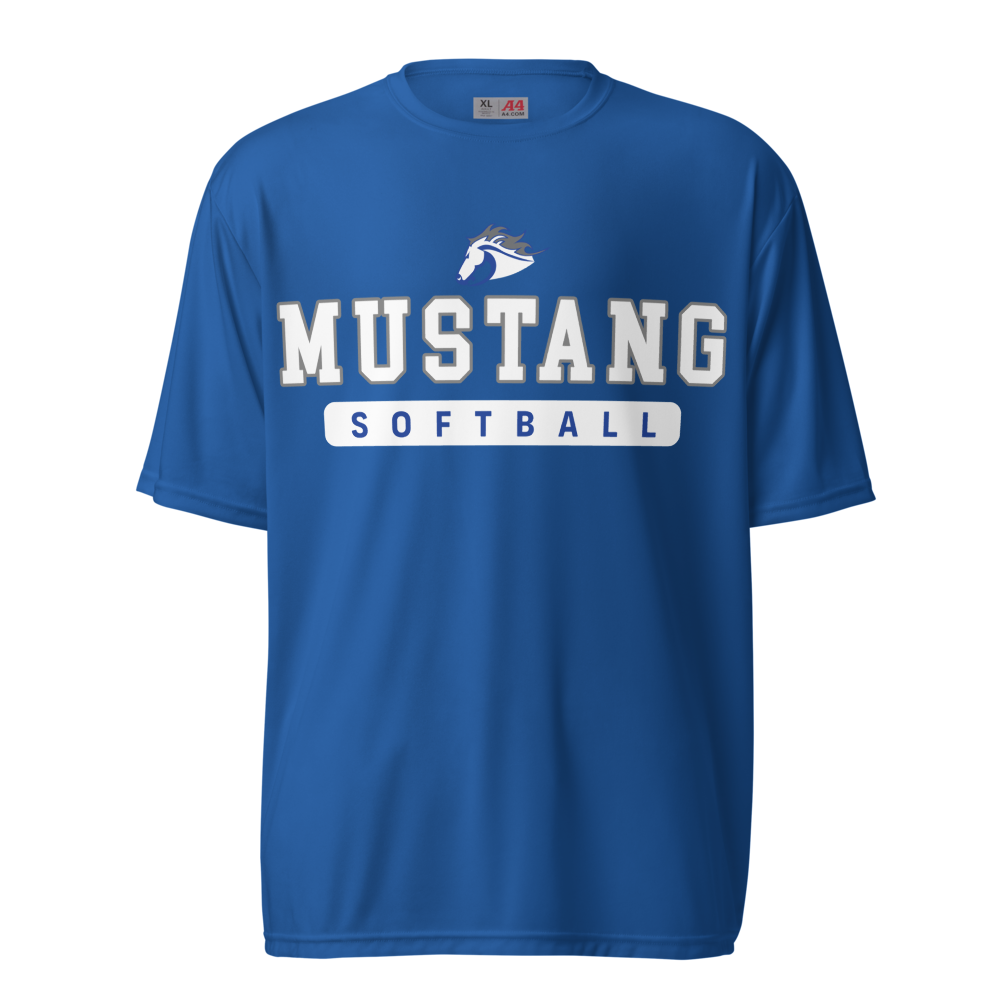 Mountain House Softball Unisex Performance Crew Neck T-Shirt