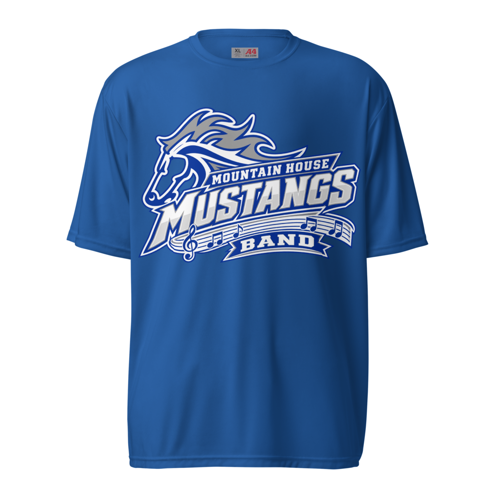 Mountain House Band - Unisex Performance Crew Neck T-Shirt