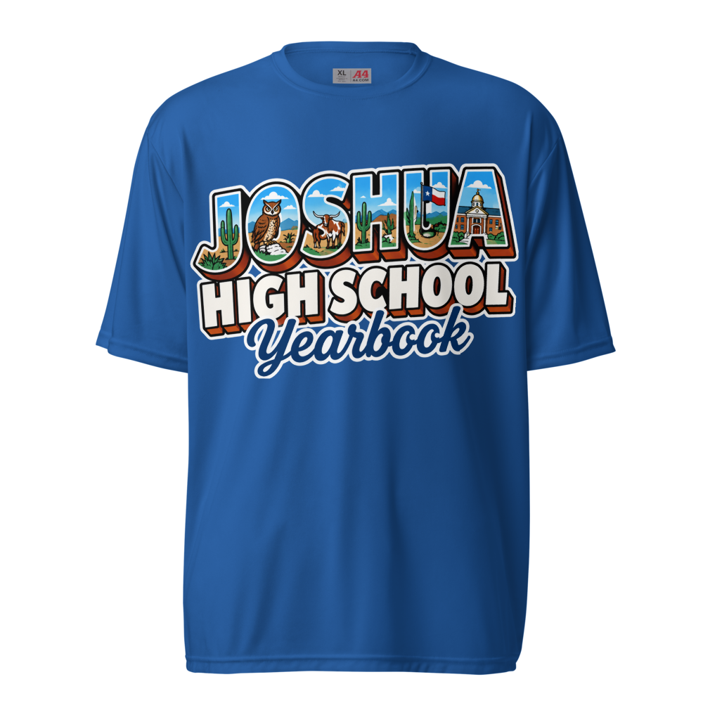 JHS Yearbook Unisex Performance Crew Neck T-Shirt