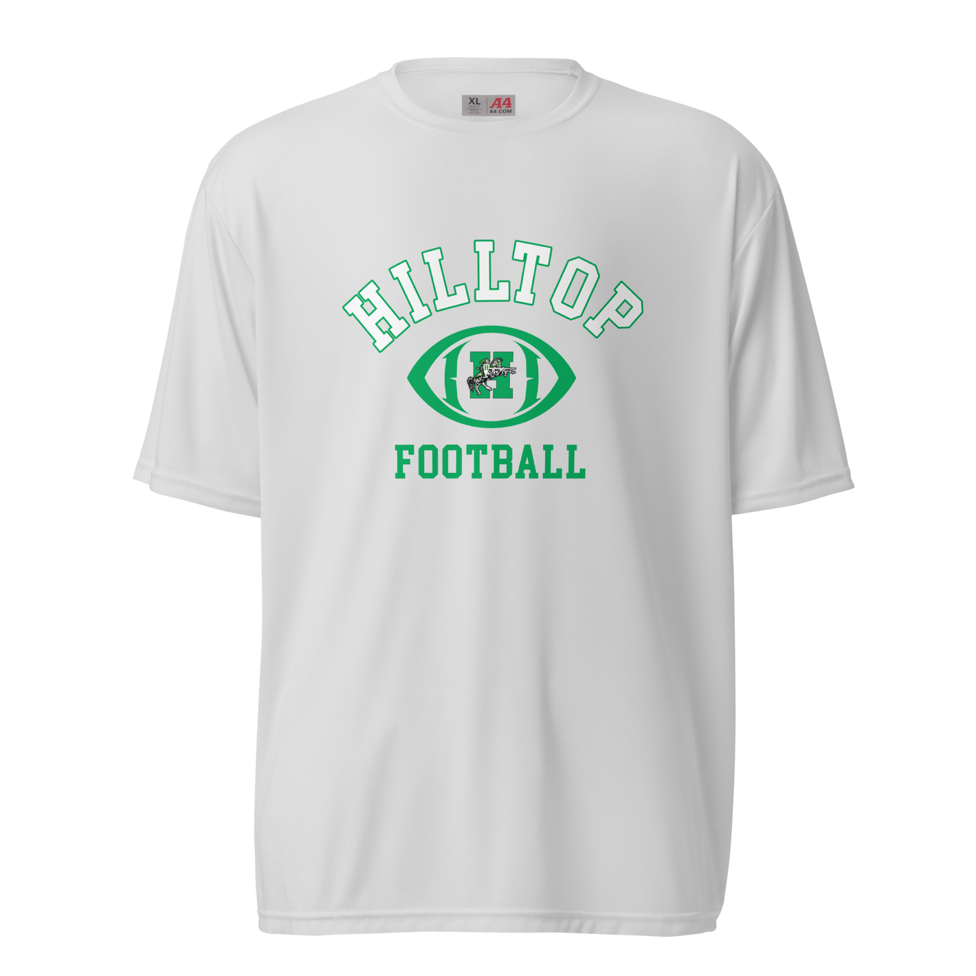 Hilltop Football Drifit crew neck t-shirt